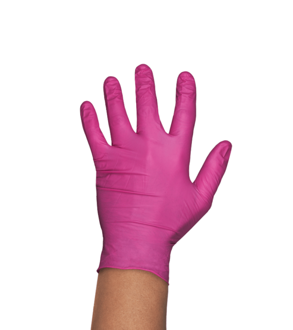 GUANTE DESECHABLE NITRILO G.TOUCH LG ROSA 3,5 Gr