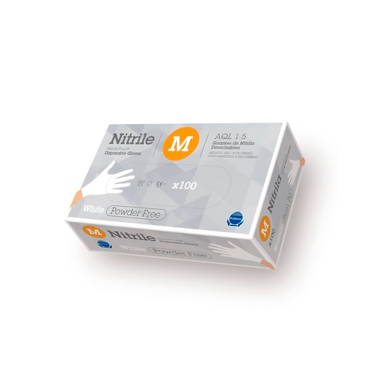 GUANTE DESECHABLE NITRILO G.TOUCH LG BLANCO 3,5 GR